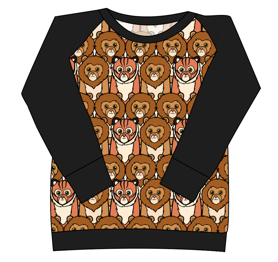 Lions and Tigers Ladies' Classic Crewneck