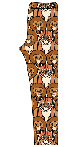 Lions and Tigers Ladies' Lounge Leggings