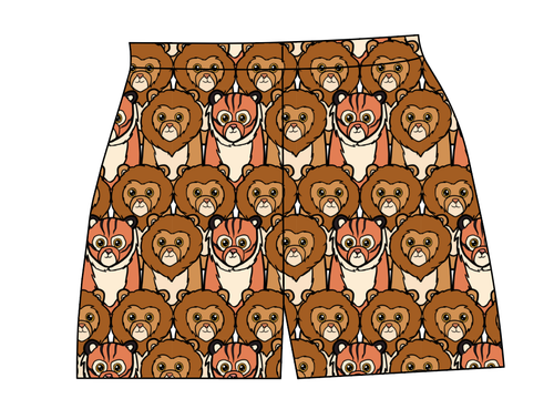 Lions and Tigers Ladies' Lounge Shorts