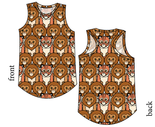 Lions and Tigers Ladies' Summer Tank