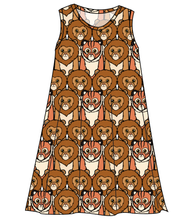 Load image into Gallery viewer, Lions and Tigers Ladies&#39; Swing Dress