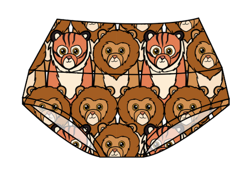 Lions and Tigers Ladies' Underwear