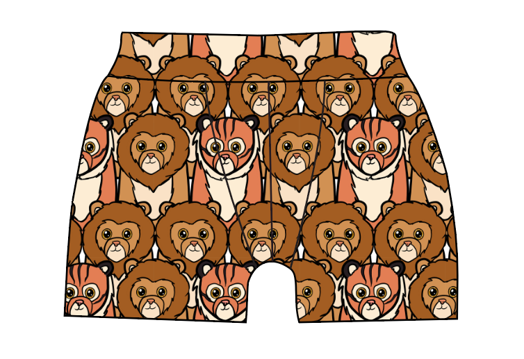 Lions and Tigers Mens' Boxer Briefs