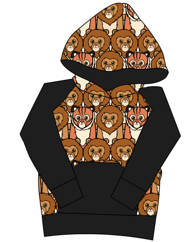 Lions and Tigers Mens' Hoodie