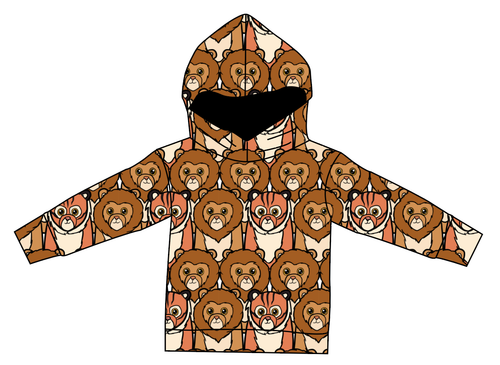 Lions and Tigers Oversized Hoodie