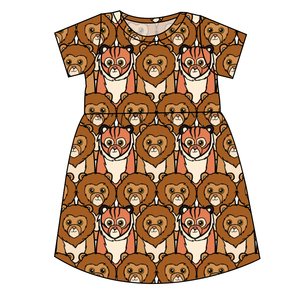 Lions and Tigers Play Dress