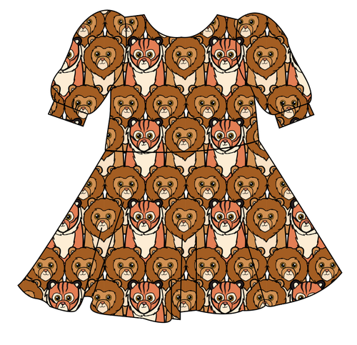Lions and Tigers Prairie Dress