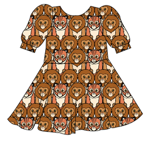Lions and Tigers Prairie Dress