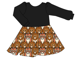 Lions and Tigers Prairie Dress