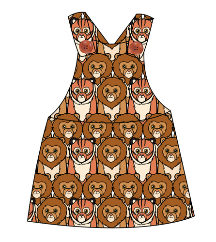 Lions and Tigers Skirt-Alls