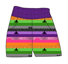 Load image into Gallery viewer, Spooky Meow Stripes Ladies&#39; Joggers and Jogger Shorts
