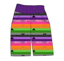 Load image into Gallery viewer, Spooky Meow Stripes Mens&#39; Joggers and Jogger Shorts