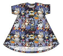 Load image into Gallery viewer, Heeler Halloween Basic T-Shirt Dress
