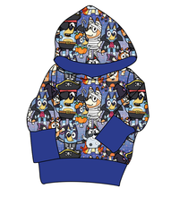 Load image into Gallery viewer, Heeler Halloween Grow With Me Hoodie (or Crewneck)