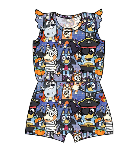 Heeler Halloween Ivy Summer Romper