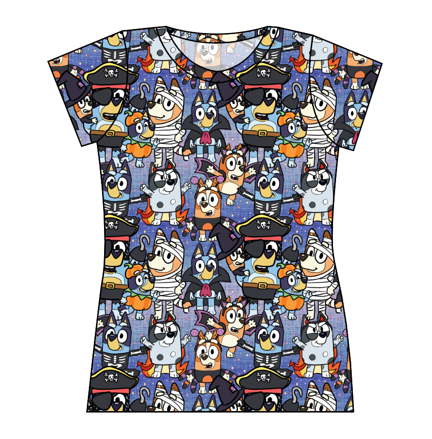 Heeler Halloween Ladies' Basic Tee