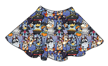 Load image into Gallery viewer, Heeler Halloween Ladies&#39; Circle Skirt