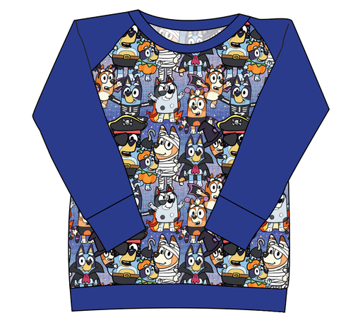 Heeler Halloween Ladies' Classic Crewneck