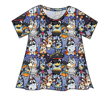 Load image into Gallery viewer, Heeler Halloween Ladies&#39; Swing Tee