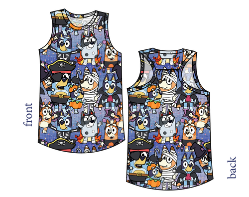 Heeler Halloween Summer Tank