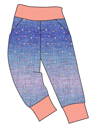 Twinkle Twilight Basic Joggers And Jogger Shorts