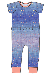 Twinkle Twilight Bennett Pants and Shorts Length T-Shirt Romper