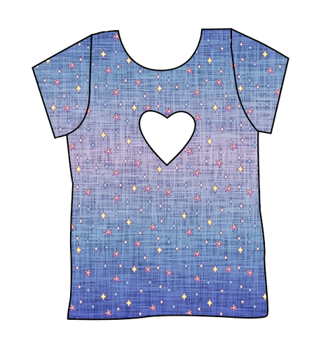 Twinkle Twilight Cambria Heart Back Tee