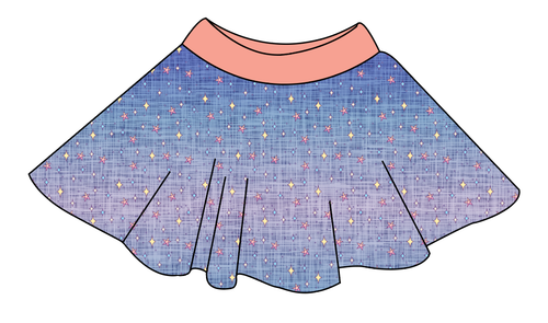 Twinkle Twilight Circle Skirt