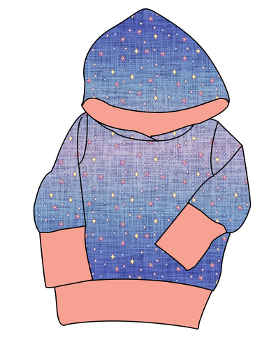 Twinkle Twilight Grow With Me Hoodie (or Crewneck)