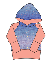 Load image into Gallery viewer, Twinkle Twilight Grow With Me Hoodie (or Crewneck)