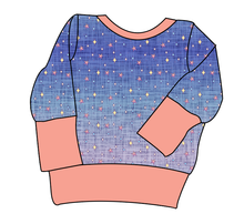 Load image into Gallery viewer, Twinkle Twilight Grow With Me Hoodie (or Crewneck)