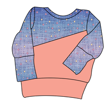 Load image into Gallery viewer, Twinkle Twilight Grow With Me Hoodie (or Crewneck)
