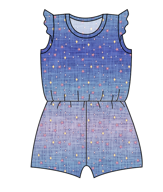 Twinkle Twilight Ivy Summer Romper