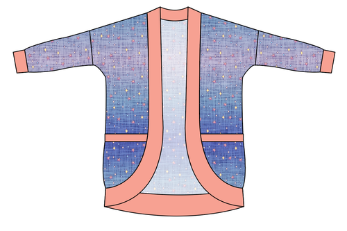 Twinkle Twilight Ladies' Cocoon Cardigan