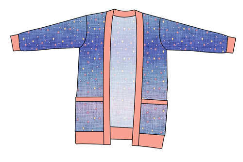 Twinkle Twilight Ladies' Grandpa Cardigan