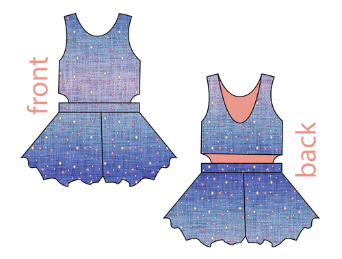 Twinkle Twilight Kids Playsuit