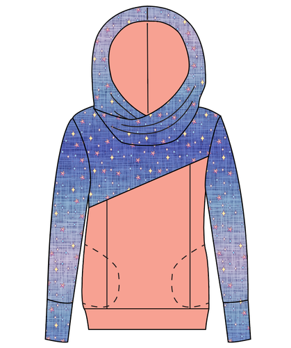 Twinkle Twilight Ladies Hoodie