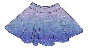 Twinkle Twilight Ladies' Circle Skirt