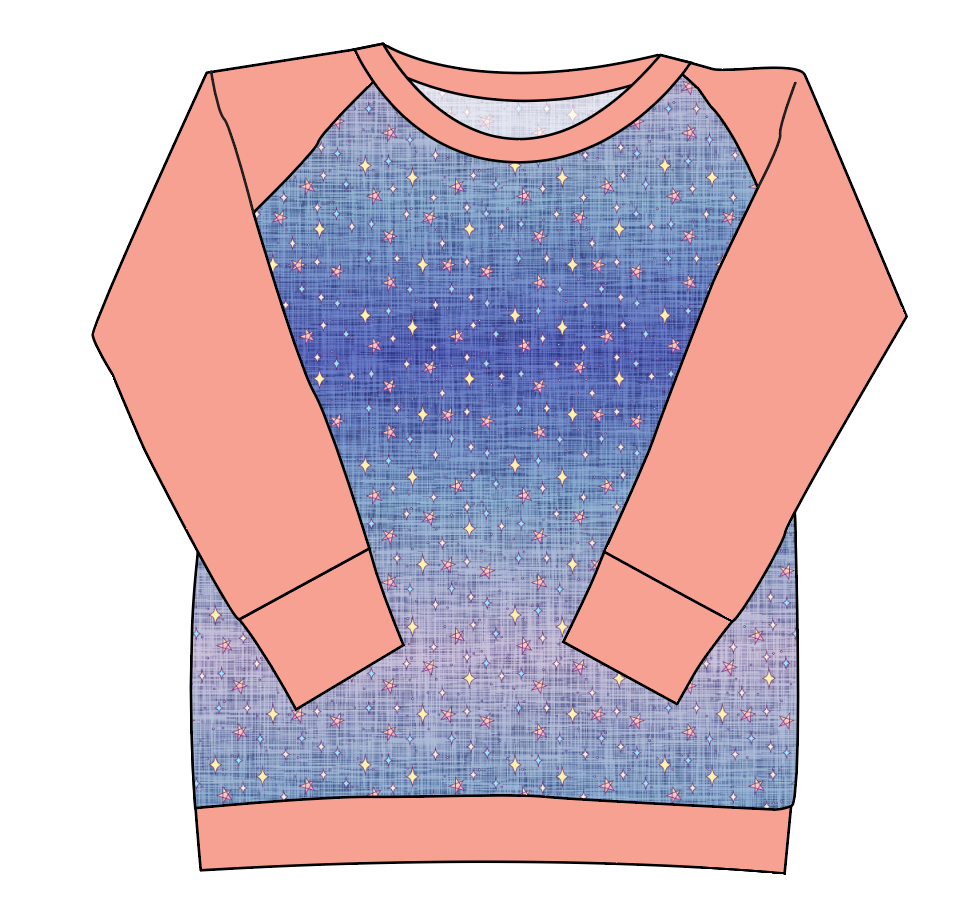 Twinkle Twilight Ladies' Classic Crewneck