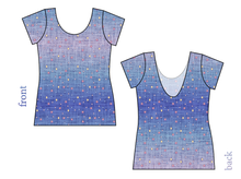 Load image into Gallery viewer, Twinkle Twilight Ladies&#39; Low Back Ballerina Tee