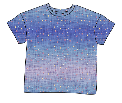 Twinkle Twilight Ladies' Oversized Tee