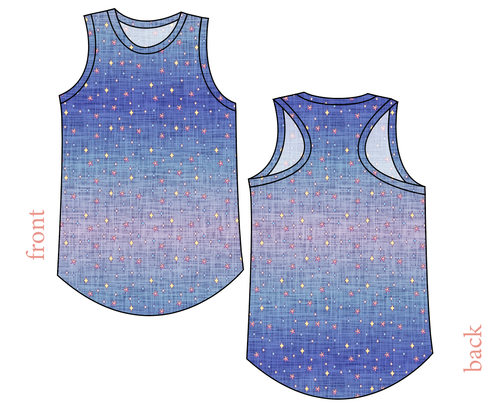 Twinkle Twilight Ladies' Summer Tank