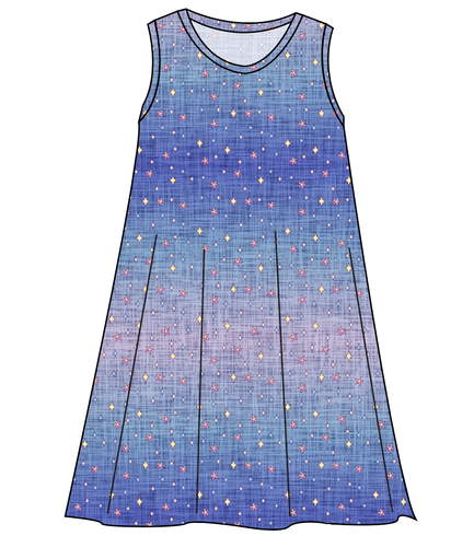 Twinkle Twilight Ladies' Swing Dress
