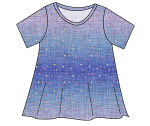 Twinkle Twilight Ladies' Swing Tee