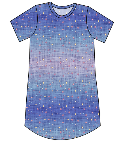 Twinkle Twilight Ladies' T-Shirt Dress