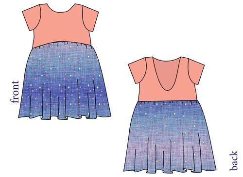 Twinkle Twilight Low Back Dress