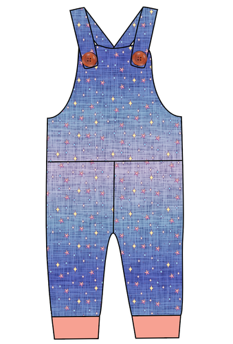 Twinkle Twilight Overalls and Shortalls