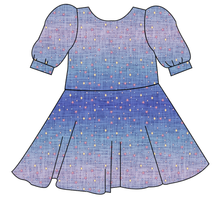 Load image into Gallery viewer, Twinkle Twilight Prairie Dress