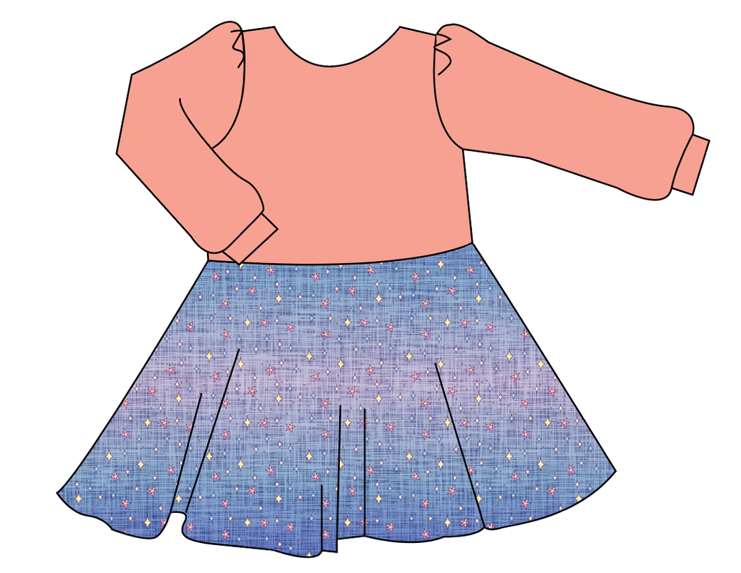 Twinkle Twilight Prairie Dress