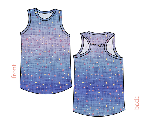 Twinkle Twilight Summer Tank